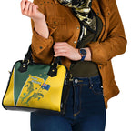 Australia National Swimming Shoulder Handbag Tribal Dolphin Indigenous Pattern Art