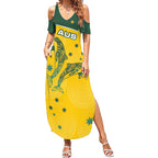 Australia National Swimming Summer Maxi Dress Tribal Dolphin Indigenous Pattern Art