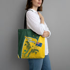 Australia National Swimming Tote Bag Tribal Dolphin Indigenous Pattern Art