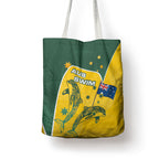 Australia National Swimming Tote Bag Tribal Dolphin Indigenous Pattern Art