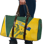 Australia National Swimming Travel Bag Tribal Dolphin Indigenous Pattern Art