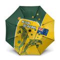Australia National Swimming Umbrella Tribal Dolphin Indigenous Pattern Art