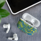 Australia National Swimming Team AirPods Case Aboriginal Shark Dot Pattern Ocean Art
