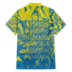 Australia National Swimming Team Hawaiian Shirt Aboriginal Shark Dot Pattern Ocean Art