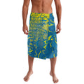 Australia National Swimming Team Lavalava Aboriginal Shark Dot Pattern Ocean Art