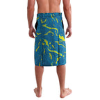 Australia National Swimming Team Lavalava Aboriginal Shark Dot Pattern Ocean Art