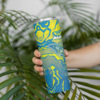 Australia National Swimming Team Skinny Tumbler Aboriginal Shark Dot Pattern Ocean Art