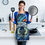 Australian Athletics Apron Geometric Digital Sport Motion Art