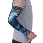 Australian Athletics Arm Sleeves Geometric Digital Sport Motion Art