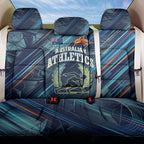 Australian Athletics Back Car Seat Cover Geometric Digital Sport Motion Art
