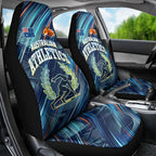 Australian Athletics Car Seat Cover Geometric Digital Sport Motion Art