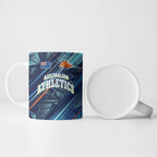 Australian Athletics Ceramic Mug Geometric Digital Sport Motion Art