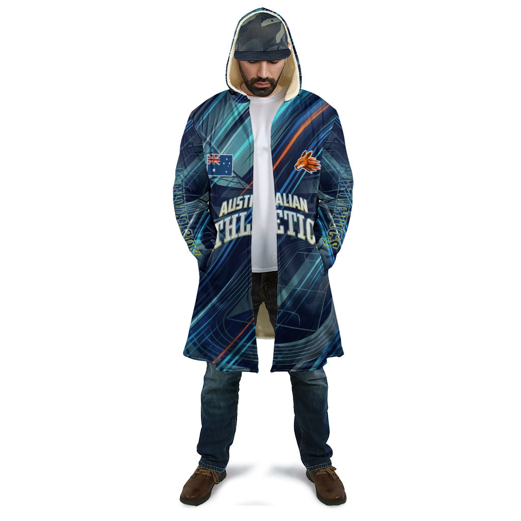 Australian Athletics Cloak Geometric Digital Sport Motion Art