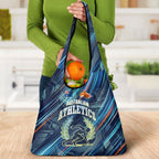 Australian Athletics Grocery Bag Geometric Digital Sport Motion Art
