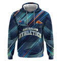 Australian Athletics Hoodie Geometric Digital Sport Motion Art