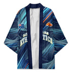 Australian Athletics Kimono Geometric Digital Sport Motion Art