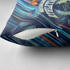 Australian Athletics Pillow Cover Geometric Digital Sport Motion Art