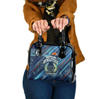 Australian Athletics Shoulder Handbag Geometric Digital Sport Motion Art