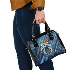 Australian Athletics Shoulder Handbag Geometric Digital Sport Motion Art
