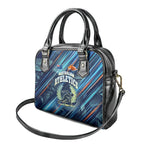 Australian Athletics Shoulder Handbag Geometric Digital Sport Motion Art