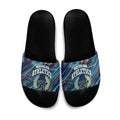 Australian Athletics Slide Sandals Geometric Digital Sport Motion Art