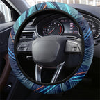 Australian Athletics Steering Wheel Cover Geometric Digital Sport Motion Art