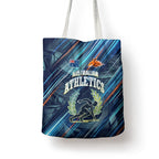 Australian Athletics Tote Bag Geometric Digital Sport Motion Art