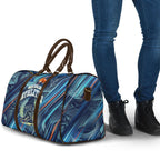 Australian Athletics Travel Bag Geometric Digital Sport Motion Art