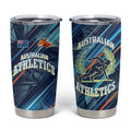 Australian Athletics Tumbler Cup Geometric Digital Sport Motion Art