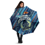Australian Athletics Umbrella Geometric Digital Sport Motion Art