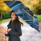 Australian Athletics Umbrella Geometric Digital Sport Motion Art
