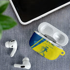 Australian Athletics AirPods Case Modern Indigenous Circle Pattern Sport Art