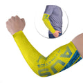 Australian Athletics Arm Sleeves Modern Indigenous Circle Pattern Sport Art