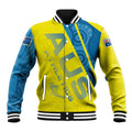Australian Athletics Baseball Jacket Modern Indigenous Circle Pattern Sport Art