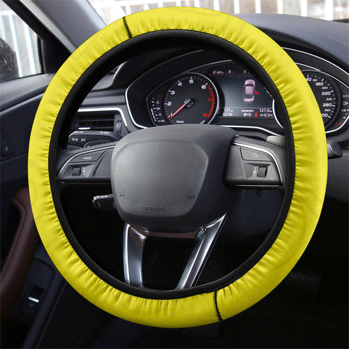 Australian Athletics Steering Wheel Cover Modern Indigenous Circle Pattern Sport Art