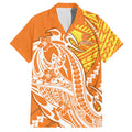 Personalized Greater Western Sydney Giants Hawaiian Shirt Polynesian Tribal Giant Mascot With Hibiscus Floral Art