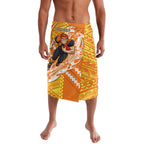 Personalized Greater Western Sydney Giants Lavalava Polynesian Tribal Giant Mascot With Hibiscus Floral Art