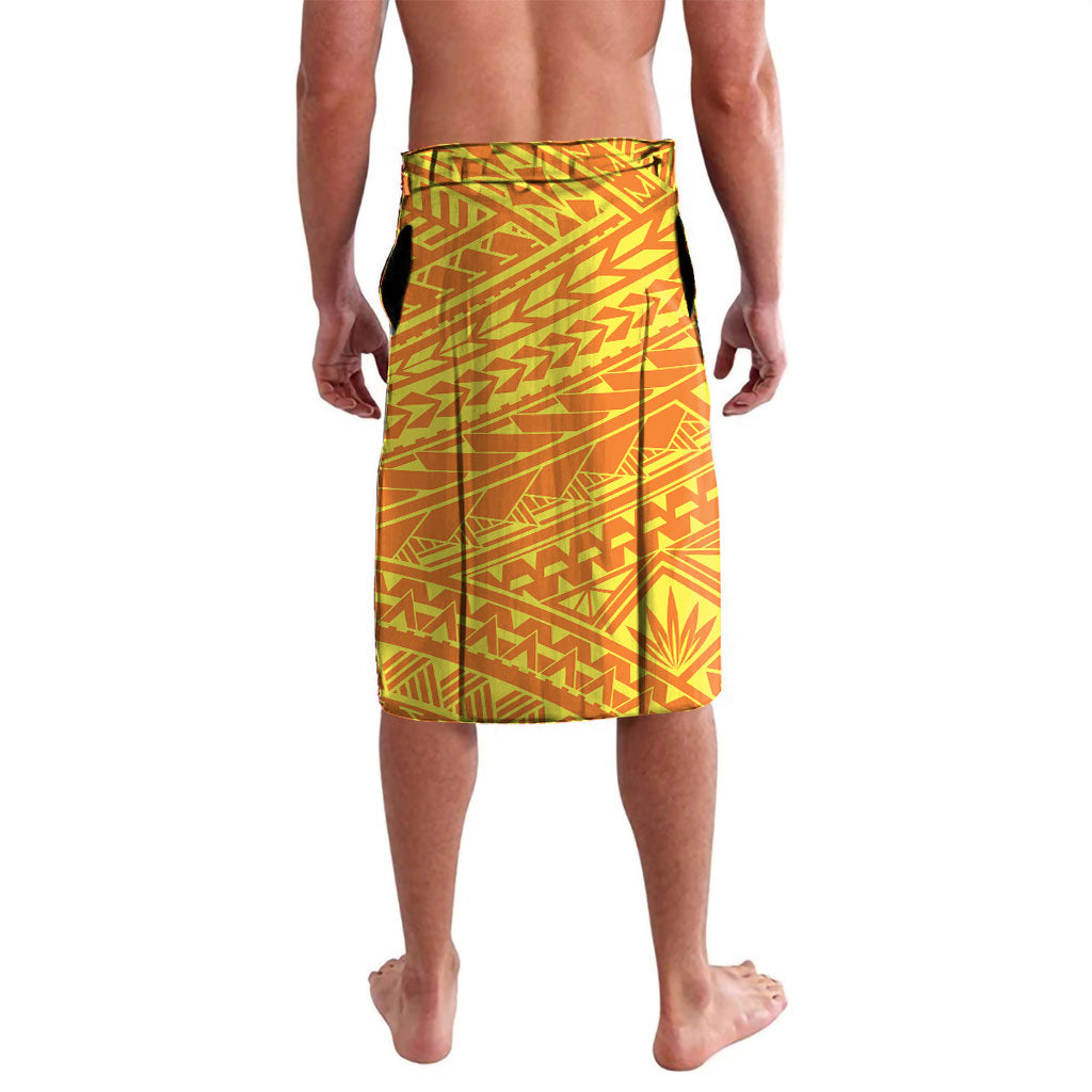 Personalized Greater Western Sydney Giants Lavalava Polynesian Tribal Giant Mascot With Hibiscus Floral Art