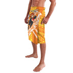 Personalized Greater Western Sydney Giants Lavalava Polynesian Tribal Giant Mascot With Hibiscus Floral Art