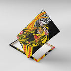 Personalized Richmond Tigers Canvas Wall Art Polynesian Tribal Tiger Mascot With Hibiscus Floral Art