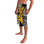 Personalized Richmond Tigers Lavalava Polynesian Tribal Tiger Mascot With Hibiscus Floral Art