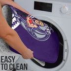 Personalized Fremantle Dockers Bathroom Set Polynesian Tribal Freo Mascot With Hibiscus Floral Art