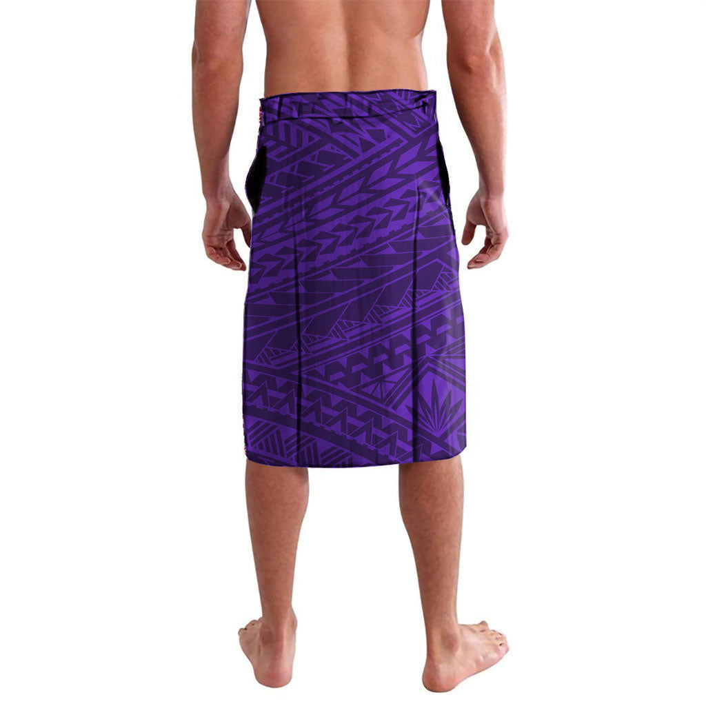 Personalized Fremantle Dockers Lavalava Polynesian Tribal Freo Mascot With Hibiscus Floral Art
