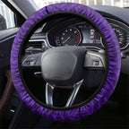Fremantle Dockers Steering Wheel Cover Polynesian Tribal Freo Mascot With Hibiscus Floral Art