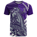 Personalized Fremantle Dockers T Shirt Polynesian Tribal Freo Mascot With Hibiscus Floral Art