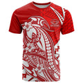 Personalized Gold Coast Suns T Shirt Polynesian Tribal Sun Mascot With Hibiscus Floral Art
