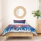 Personalized Newcastle Knights Bedding Set Y2K Grunge Aesthetic With Cyber Flames and Starburst Graphics