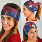 Personalized Newcastle Knights Neck Gaiter Y2K Grunge Aesthetic With Cyber Flames and Starburst Graphics
