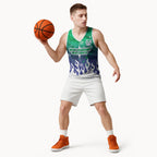 Personalized New Zealand Warriors Basketball Jersey Y2K Grunge Aesthetic With Cyber Flames and Starburst Graphics