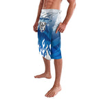 Personalized Canterbury Bankstown Bulldogs Lavalava Y2K Grunge Aesthetic With Cyber Flames and Starburst Graphics